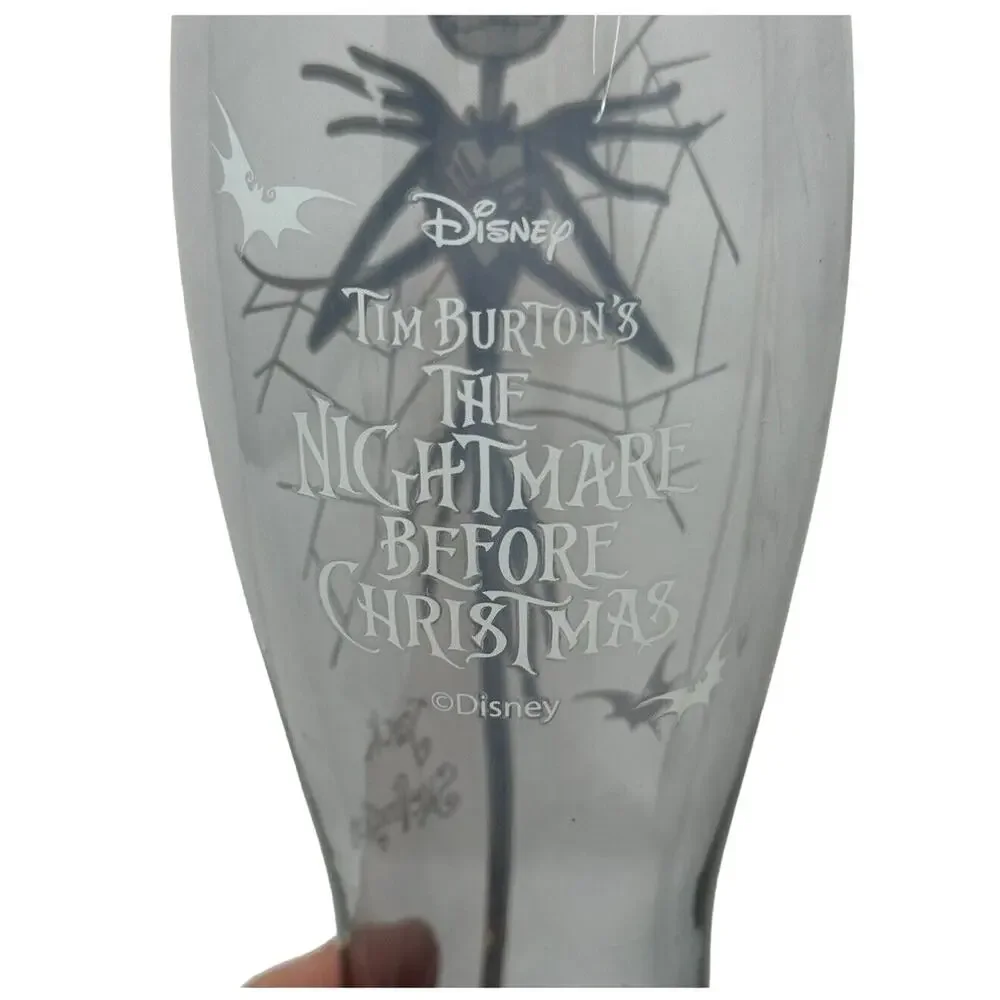 Disney Tim Burton The Nightmare Before Christmas Jack & Sally Beer Glasses